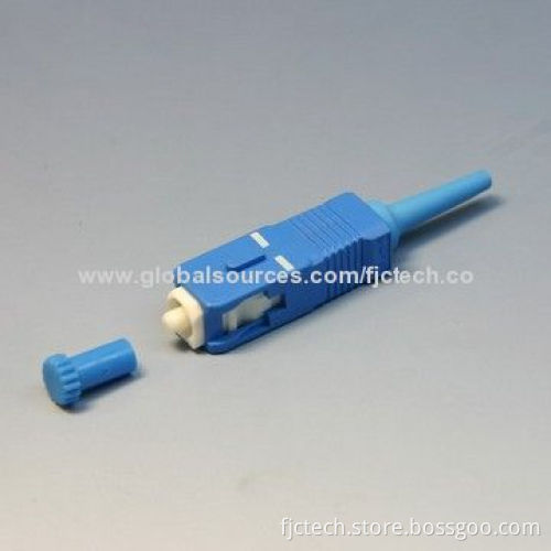 SC/PC 3.0mm Fiber-optic Connector, PC and APC, UPC are Available